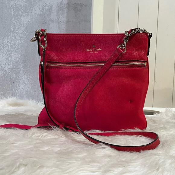 kate spade Handbags - Kate Spade New York Cobble Hill Ellen Leather Adjustable Crossbody Handbag Pink